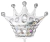 Globo Corona Plateado 70CM - comprar online