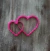 Cortante 2 corazones