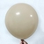 10 Globos Beige intenso