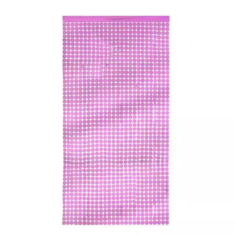 Cortina CUADRADITOS lila