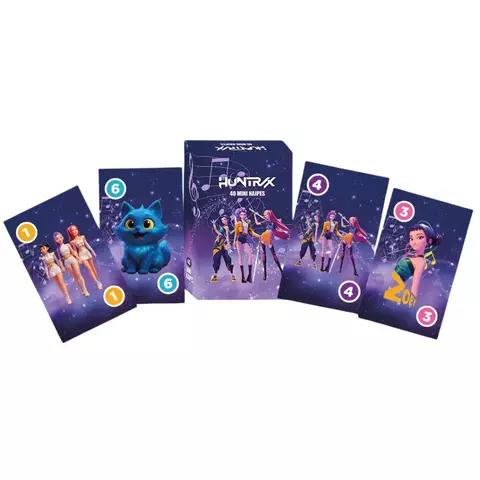 Mini Cartas para Souvenirs Guerreras K pop