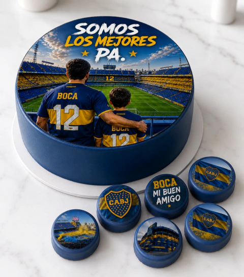 Lamina de Arroz Dia del Padre de Boca juniors
