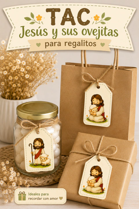 6 Tag Jesus y sus Obejitas