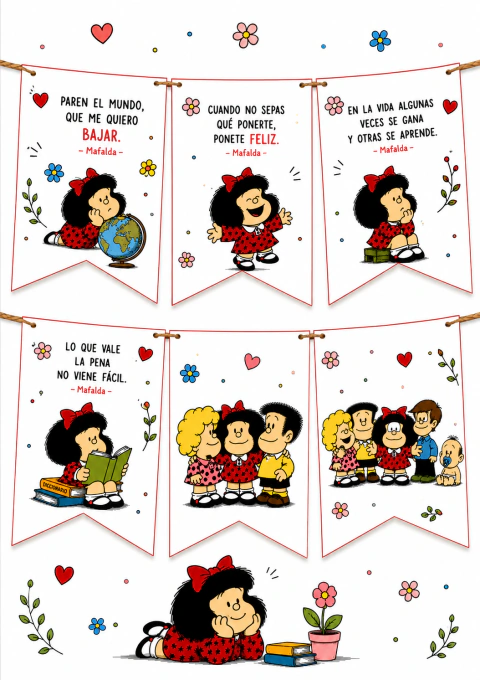Banderin Mafalda