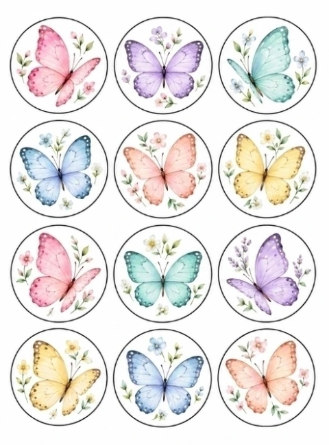 Calcos Mariposas