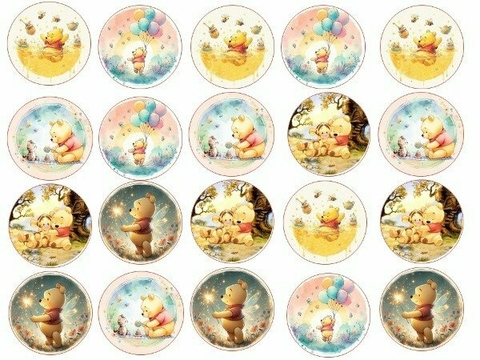 Lamina ChocoTransfer Comestibles Winnie Pooh