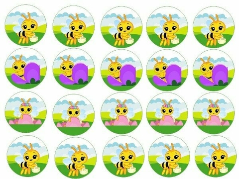 Lamina ChocoTransfer Comestibles Abejita