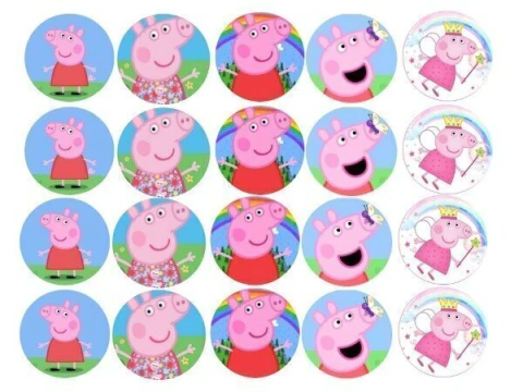 Lamina ChocoTransfer Comestibles Peppa ping