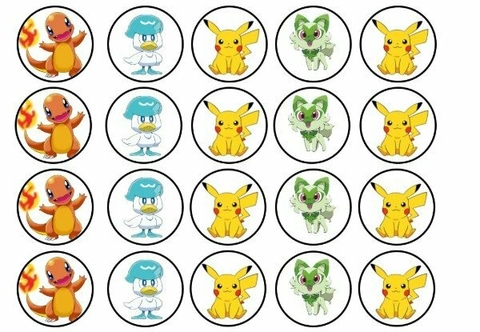 Lamina ChocoTransfer Comestibles Pokemon