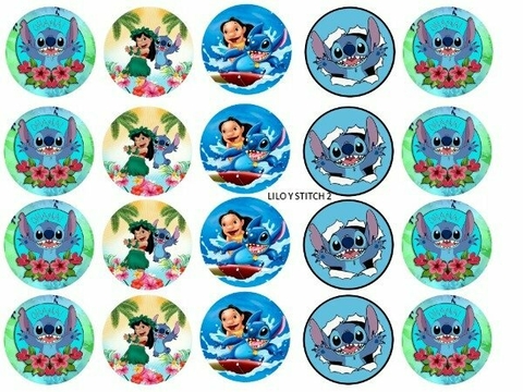 Lamina ChocoTransfer Comestibles Lilo y stitch