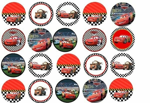 Lamina ChocoTransfer Comestibles Cars