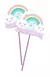 1 Topper Arcoiris con Nube