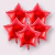 1 Globo estrella Rojo Metalizado de 18" - comprar online