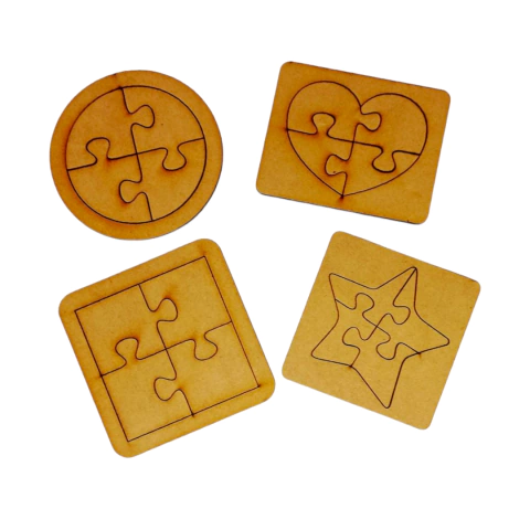 Rompecabezas de 10cm de fibrofacil - comprar online