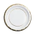 8 Platos con guarda dorada - comprar online