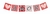 Banderines San Valentin - comprar online