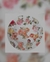 6 Platos Vintage Flores