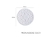 Molde silicona de Mandala de 20cm Corazones - comprar online