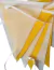 Banderin de Friselina Amarillo y Blanco de 2mtrs - comprar online