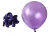 10 globos Violetas 10" latex