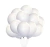 10 Globos Blancos de 10" latex