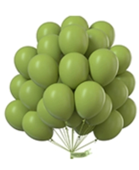 10 globos intensos de 12" Verde PISTACHO - comprar online