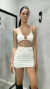 Vestido Cadenas Blanco - comprar online
