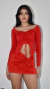 Top Mariposa Rojo - comprar online