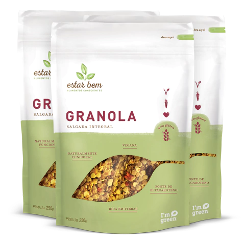 Kit Granola Salgada (3 unidades)