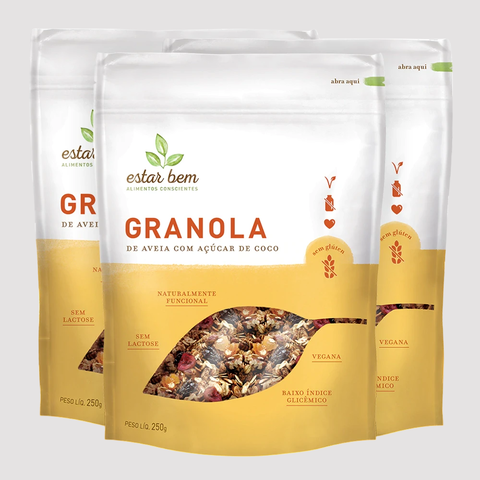 Kit Granola de Aveia (3 unidades) - comprar online
