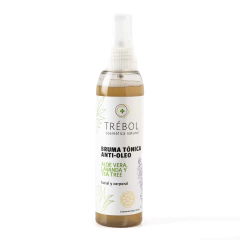 BRUMA TÓNICA ANTIÓLEO con Tea Tree-piel mixta y grasa - Trébol cosmética natural