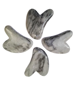 Gua sha - Corazón de bardiglio