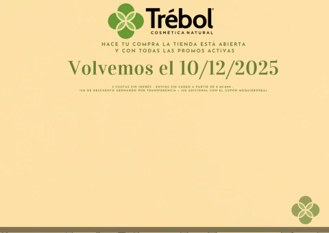 Imagen del carrusel Trébol cosmética natural