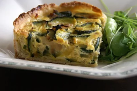 Tarta de zapallito (porción)