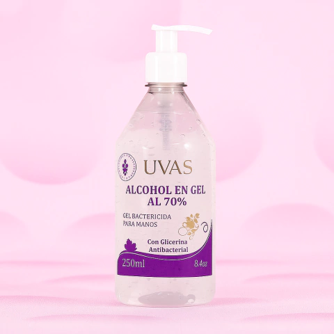 UVAS Alcohol en gel al 70% - 250 ml - comprar online