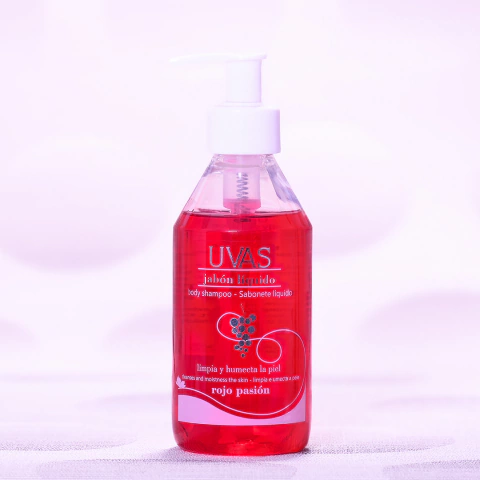 UVAS Jabón Líquido Rojo Pasión - 250ml