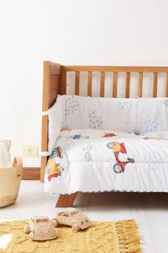 Vehículos - (acolchado + chichonera + 3 almohadones) - tienda online