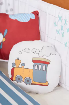 Vehículos - (acolchado + chichonera + 3 almohadones) en internet