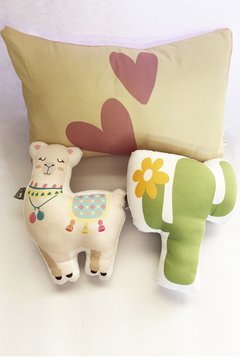 Set almohadones - llamita