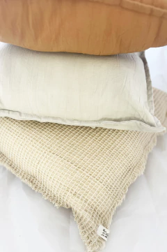 Almohadón waffle flecos - Lilo, pá lilo