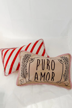 Set almohadones - PURO AMOR- (GANGA)