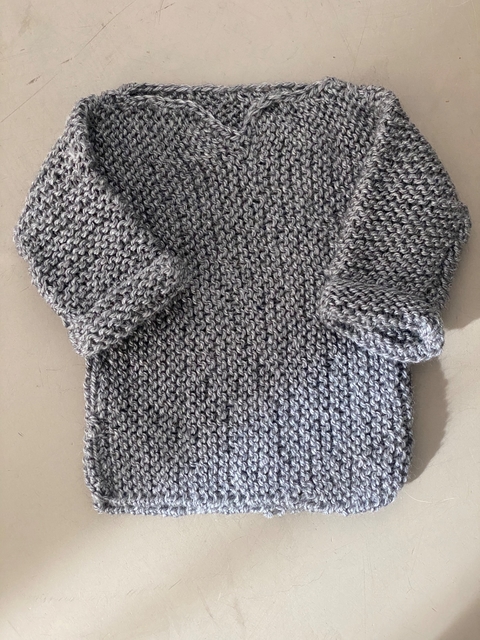Sweater Girasol tejido a mano