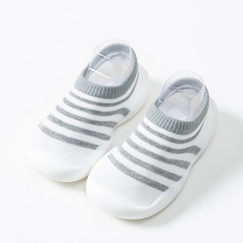 Zapamedia rayas gris