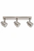 Aplique de pared Sheila de 3 luces