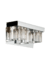 Aplique Delco cristal 2 luces Apto LED - comprar online