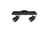 Aplique de pared Konus negro 2 luces - Apto LED - Luminico Barracas