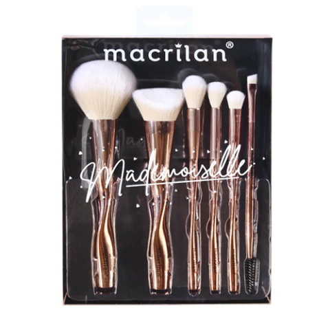 Kit Pincéis Profissionais Mademoiselle Macrilan Ed004