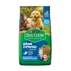 Dog Chow Cachorros Medianos y Grandes - 21kg
