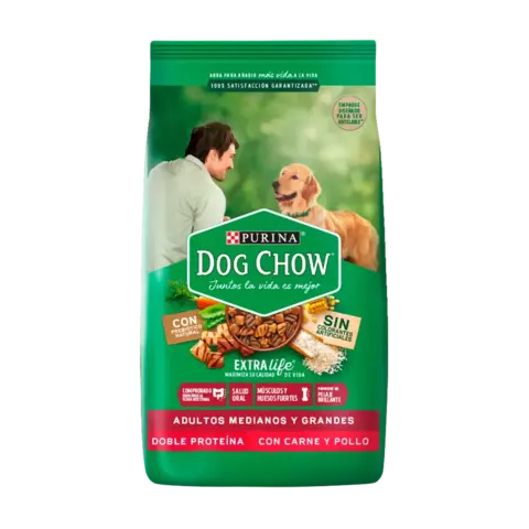 Dog Chow Adultos Medianos y Grandes - 21kg