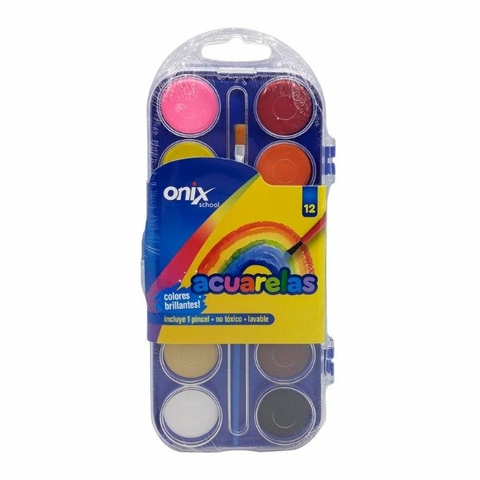 Acuarela Onix x12